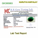 Ratti-6.34 (5.74 CT) Natural Green Emerald